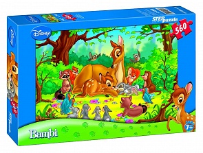 Пазл Disney - Бемби с мамой, 560 элементов (Step Puzzle, 97007)